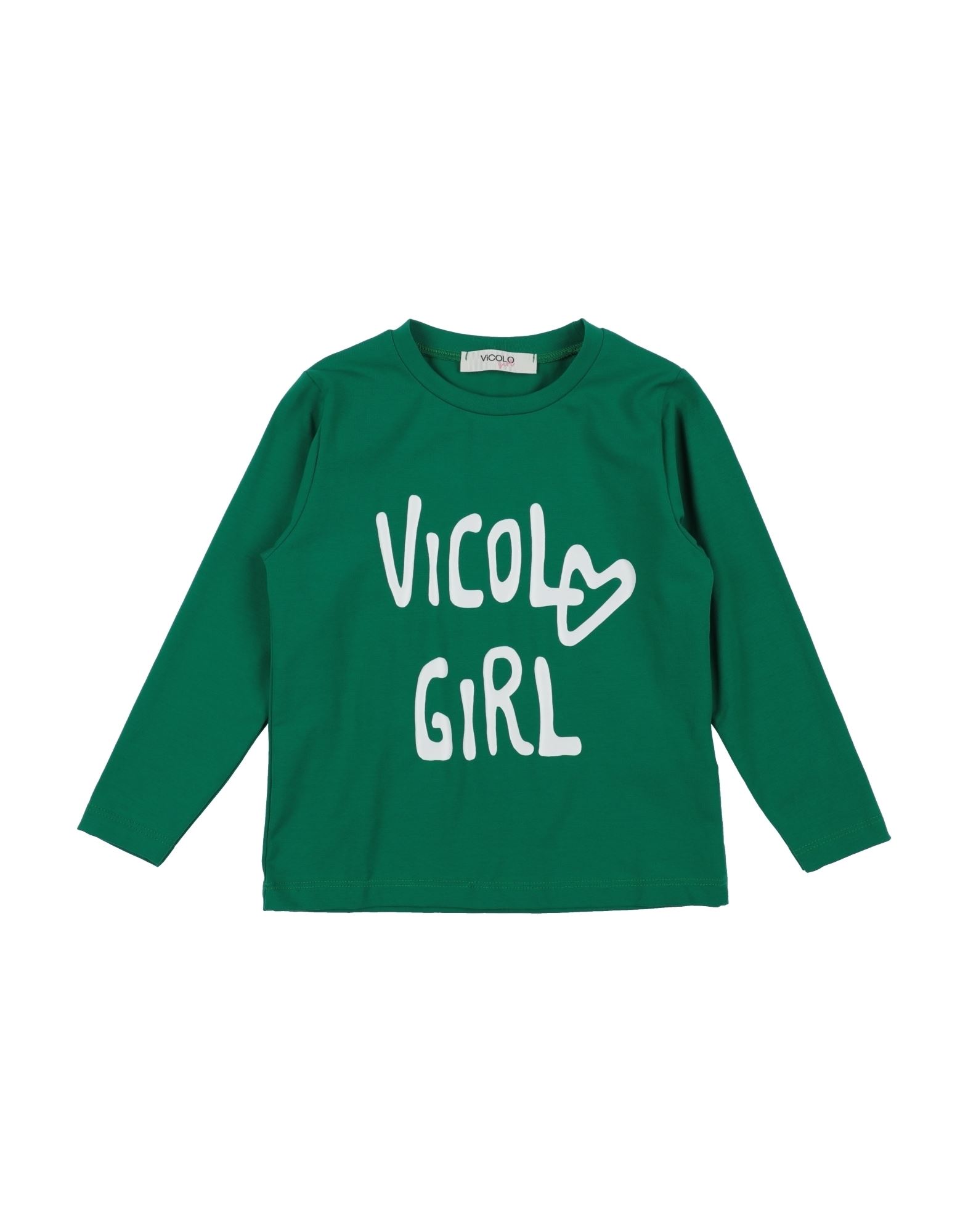 VICOLO T-shirts Kinder Vert Émeraude von VICOLO