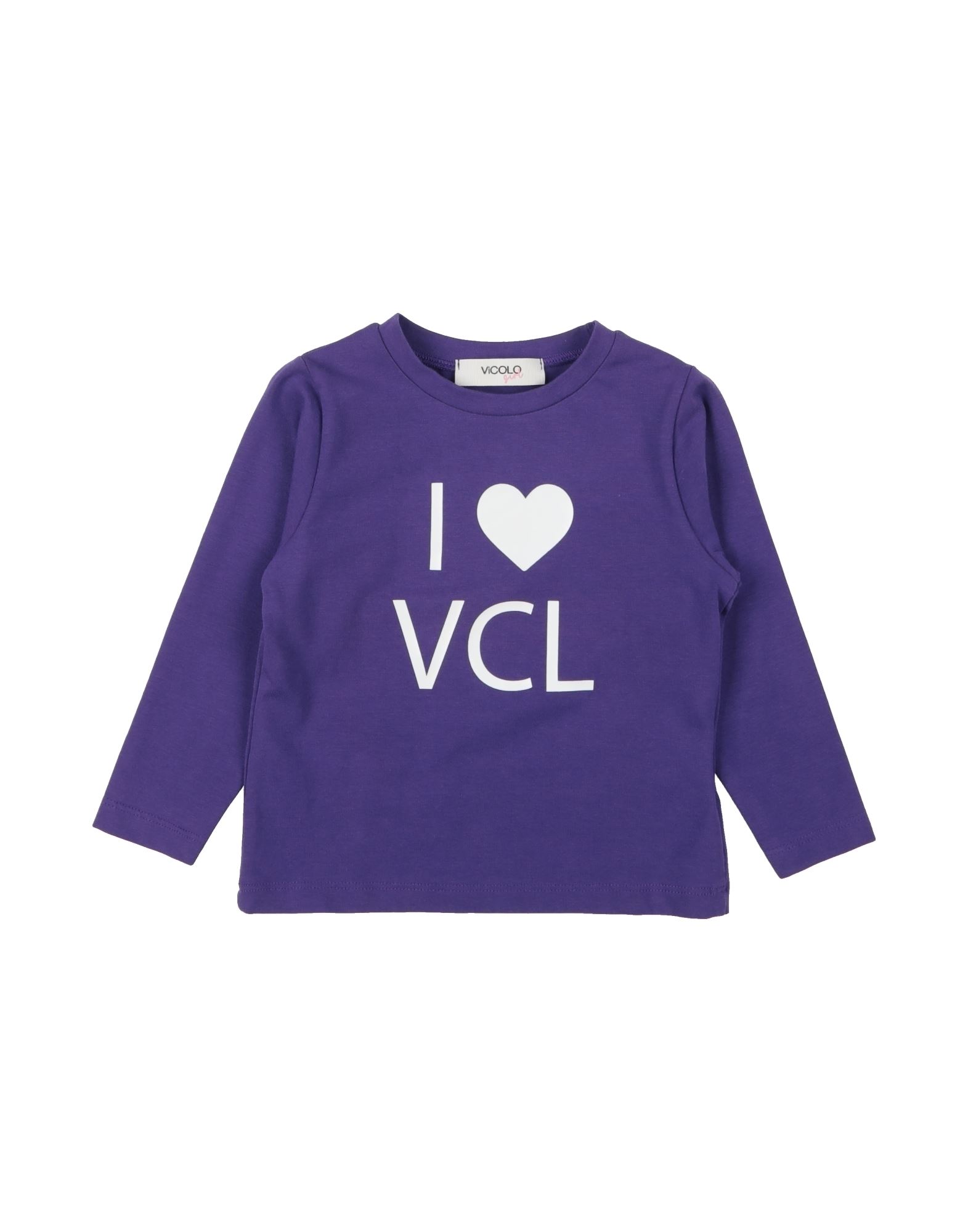 VICOLO T-shirts Kinder Violett von VICOLO