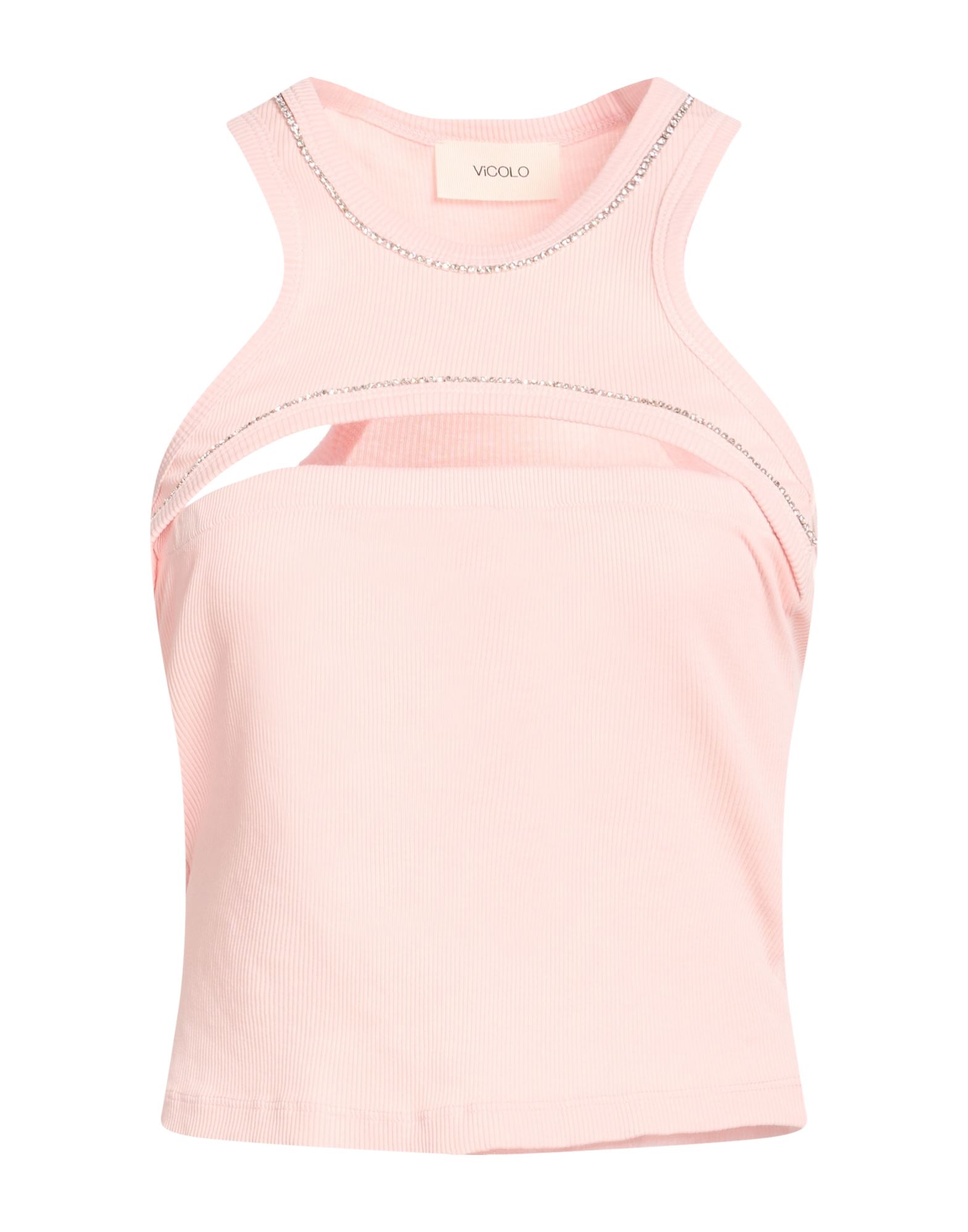 VICOLO Tank Top Damen Rosa von VICOLO