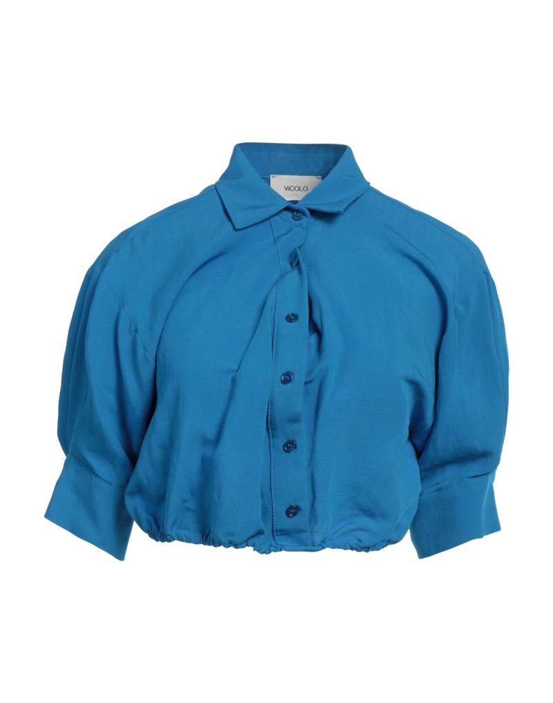 VICOLO Top Damen Azurblau von VICOLO