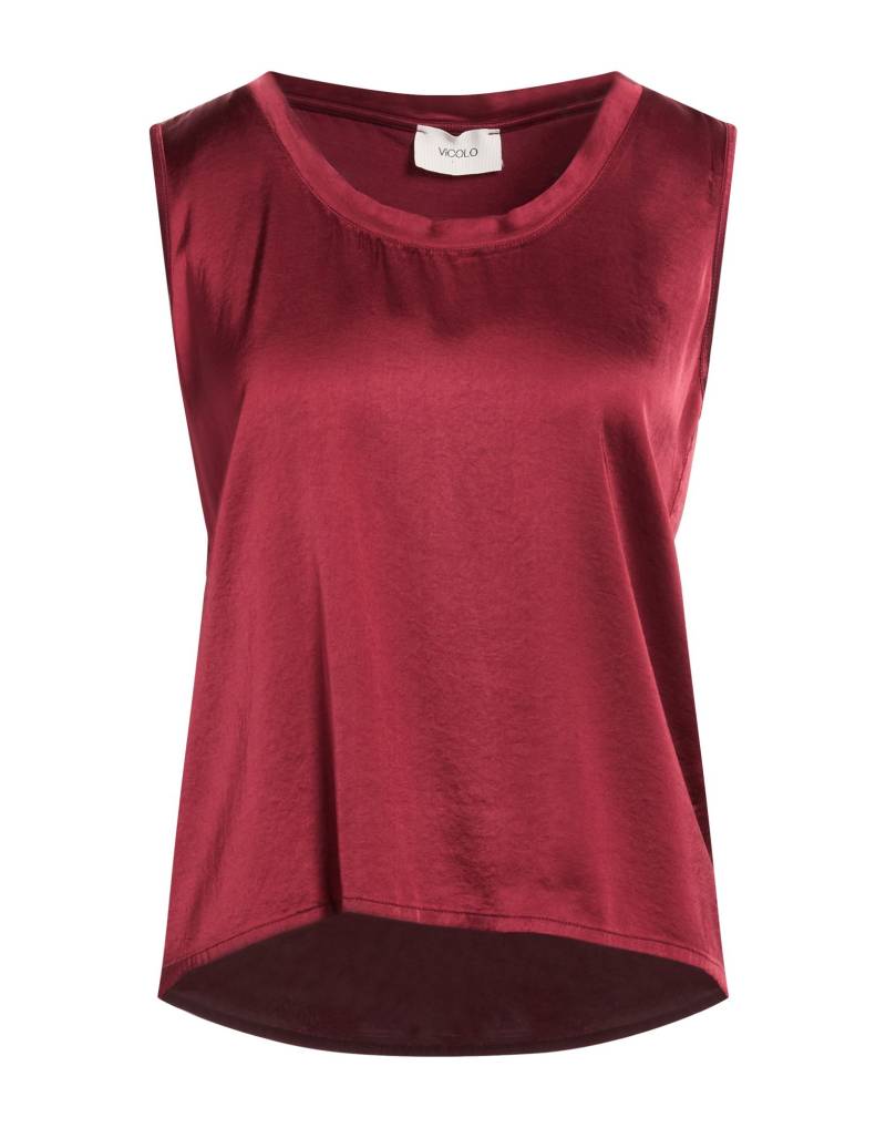 VICOLO Top Damen Rot von VICOLO