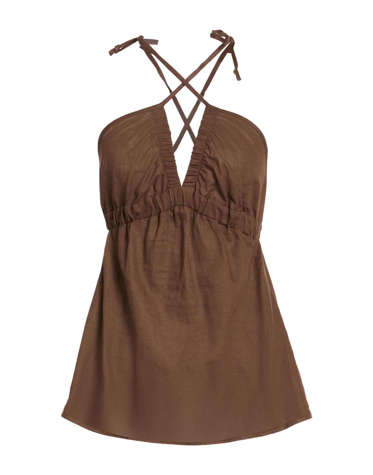 VICOLO Top Damen Schokobraun von VICOLO