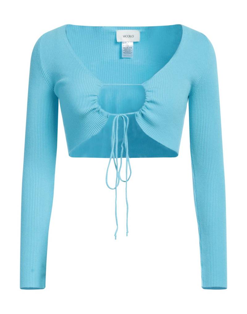 VICOLO Wickelpullover Damen Tūrkis von VICOLO