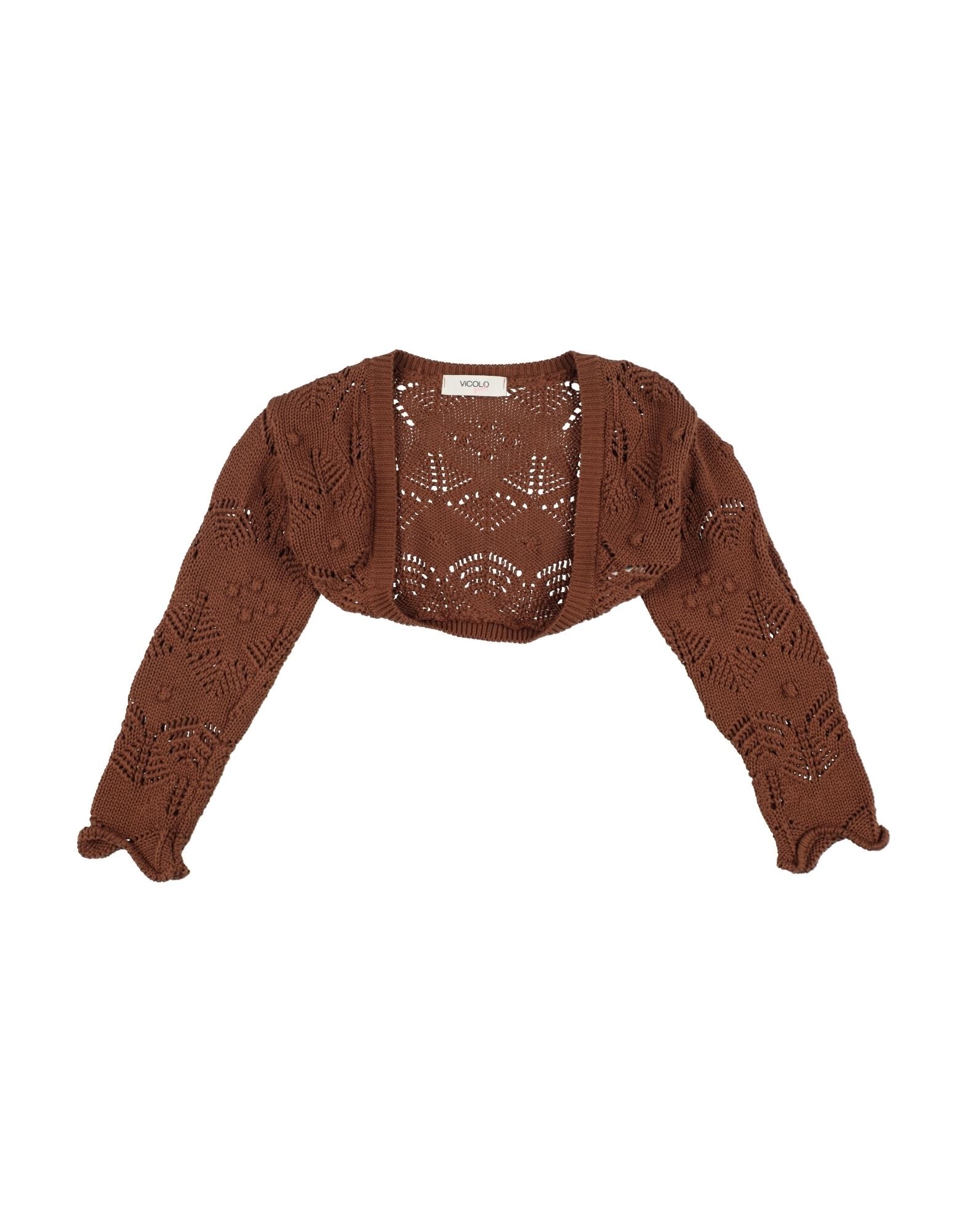 VICOLO Wickelpullover Kinder Braun von VICOLO