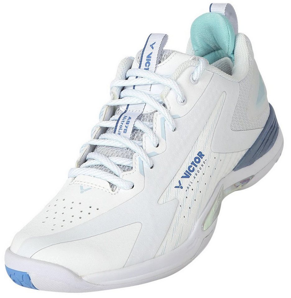 VICTOR Hallen-Indoorschuhe A970 NitroLite A weiss Herren Badmintonschuh VICTOR Hallen-Indoorschuhe A970 NitroLite A weiss Herren Badmintonschuh von VICTOR