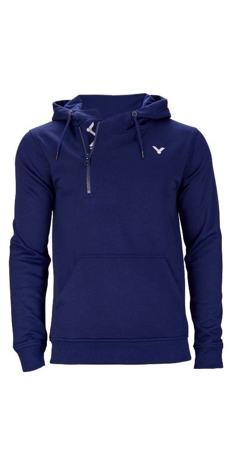 VICTOR Kapuzenpullover Sweater V-03400 B Team Series blau Herren von VICTOR