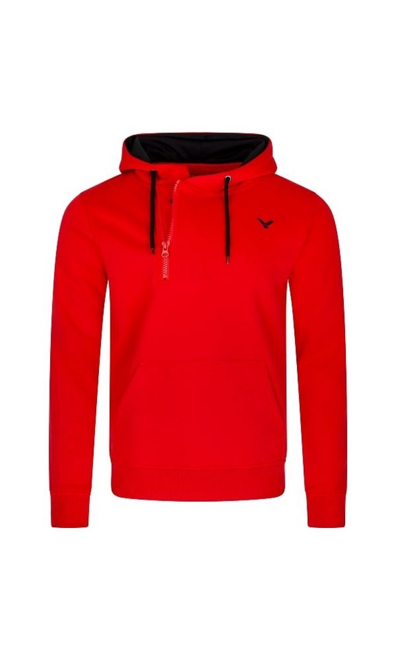 VICTOR Kapuzenpullover Sweater V-33400 D Team Series rot Herren von VICTOR