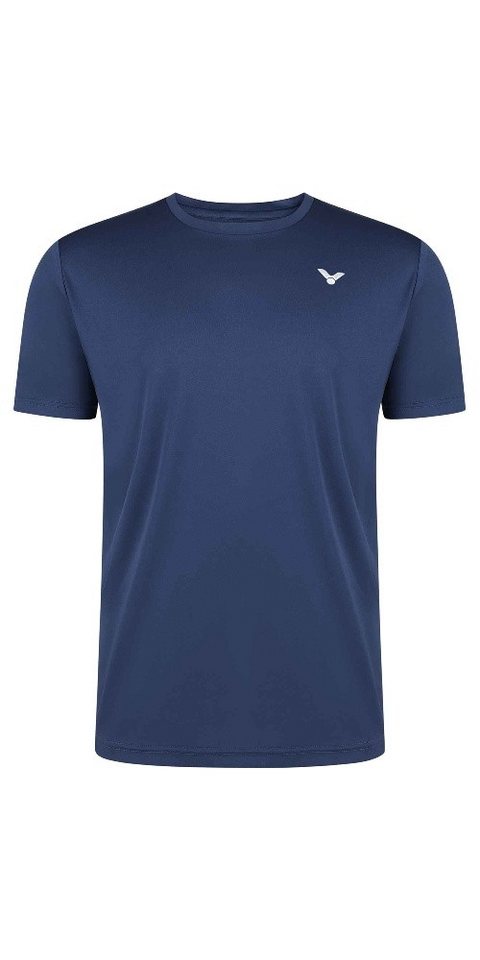 VICTOR T-Shirt T-13102 B (100% Polyester) blau Herren von VICTOR