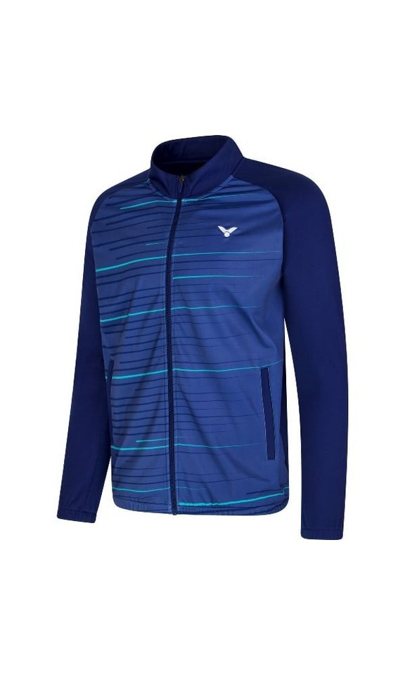 VICTOR Trainingsjacke Track J-33600 B Team Series blau Herren von VICTOR