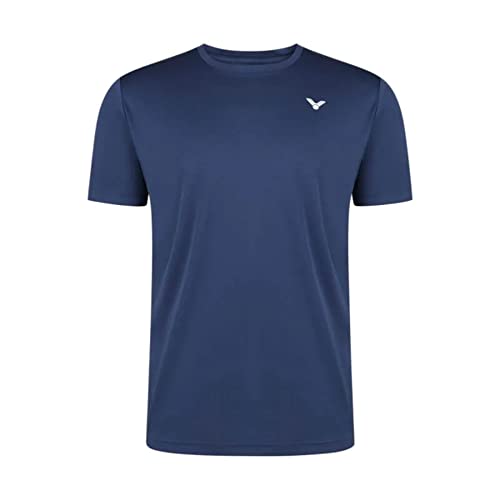 VICTOR Unisex T-Shirt T-13102 B - blau - blau, L von VICTOR