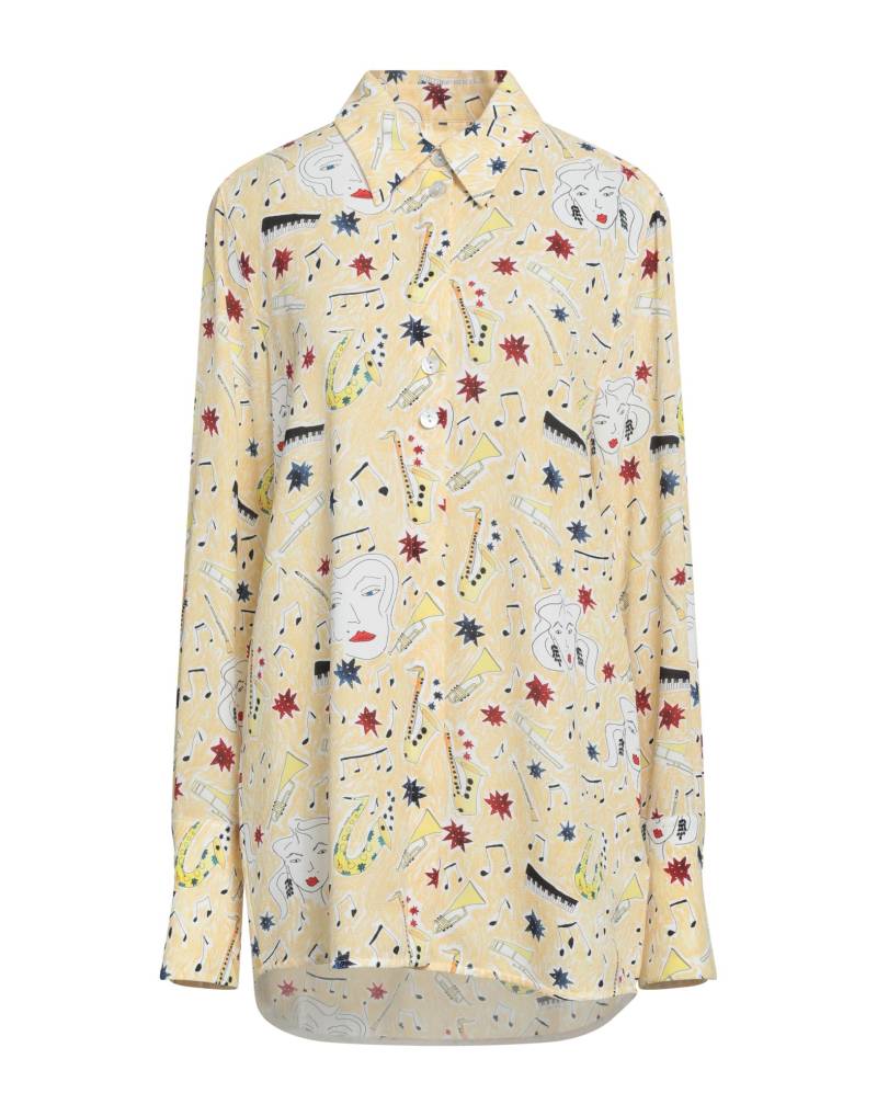 VICTORIA, VICTORIA BECKHAM Hemd Damen Gelb von VICTORIA, VICTORIA BECKHAM
