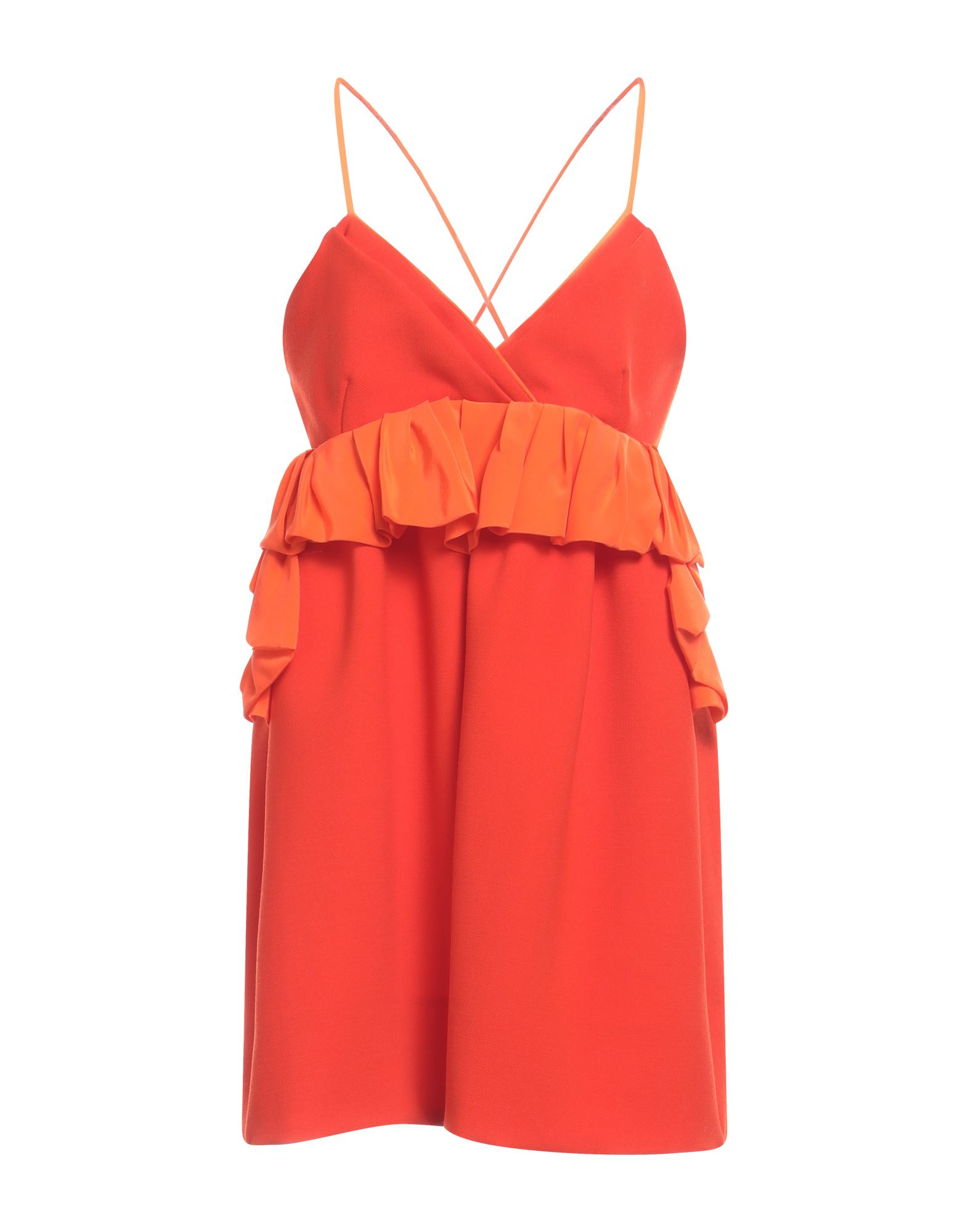 VICTORIA, VICTORIA BECKHAM Mini-kleid Damen Orange von VICTORIA, VICTORIA BECKHAM