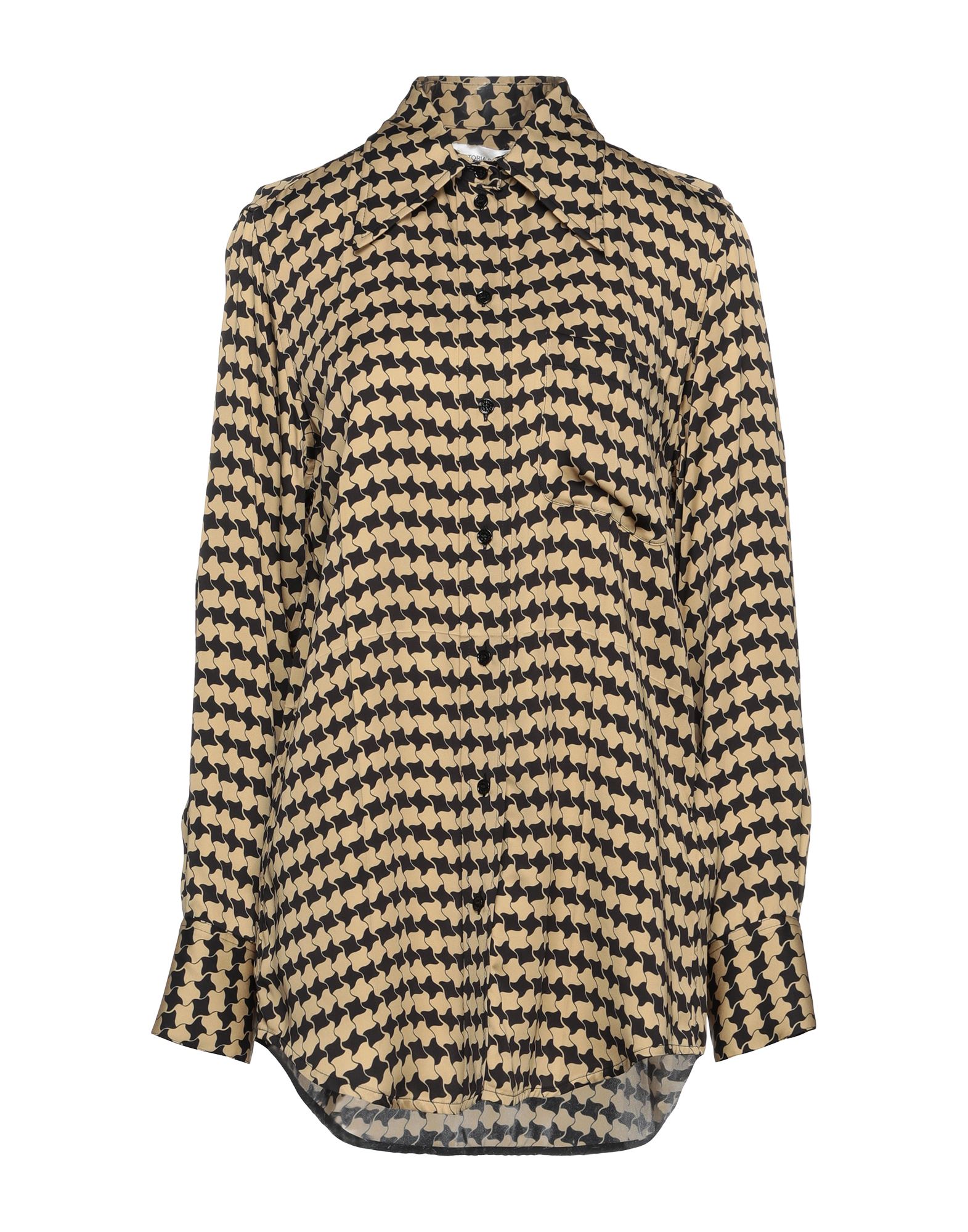 VICTORIA BECKHAM Hemd Damen Beige von VICTORIA BECKHAM