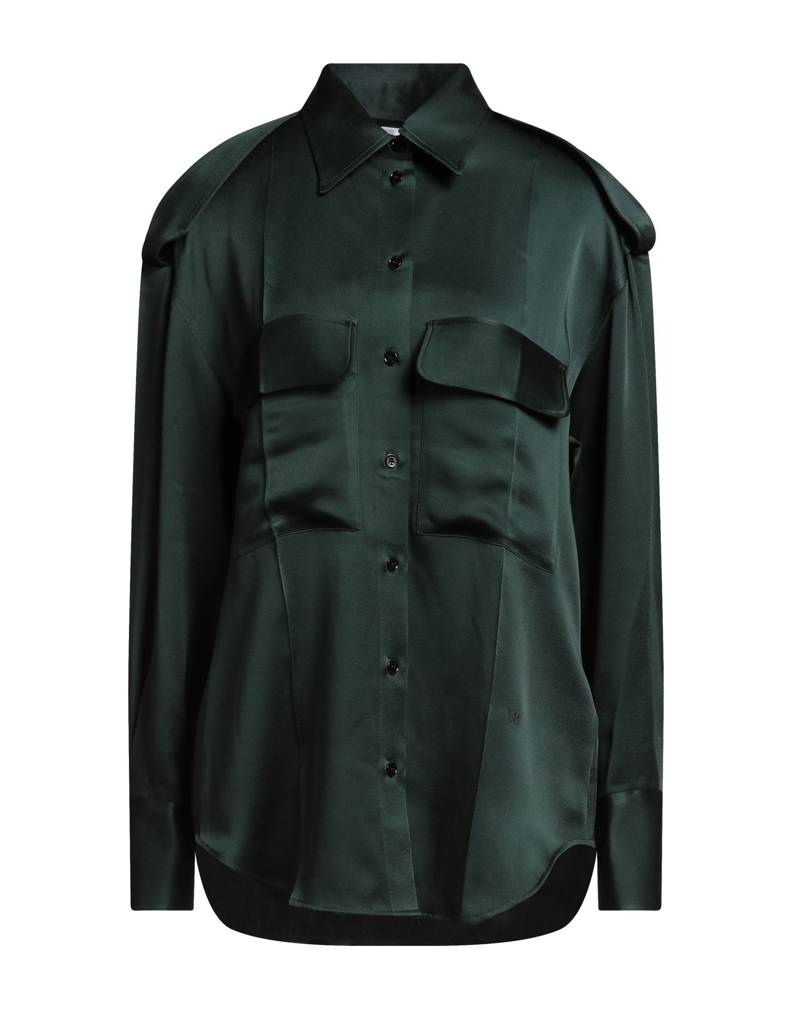 VICTORIA BECKHAM Hemd Damen Dunkelgrün von VICTORIA BECKHAM