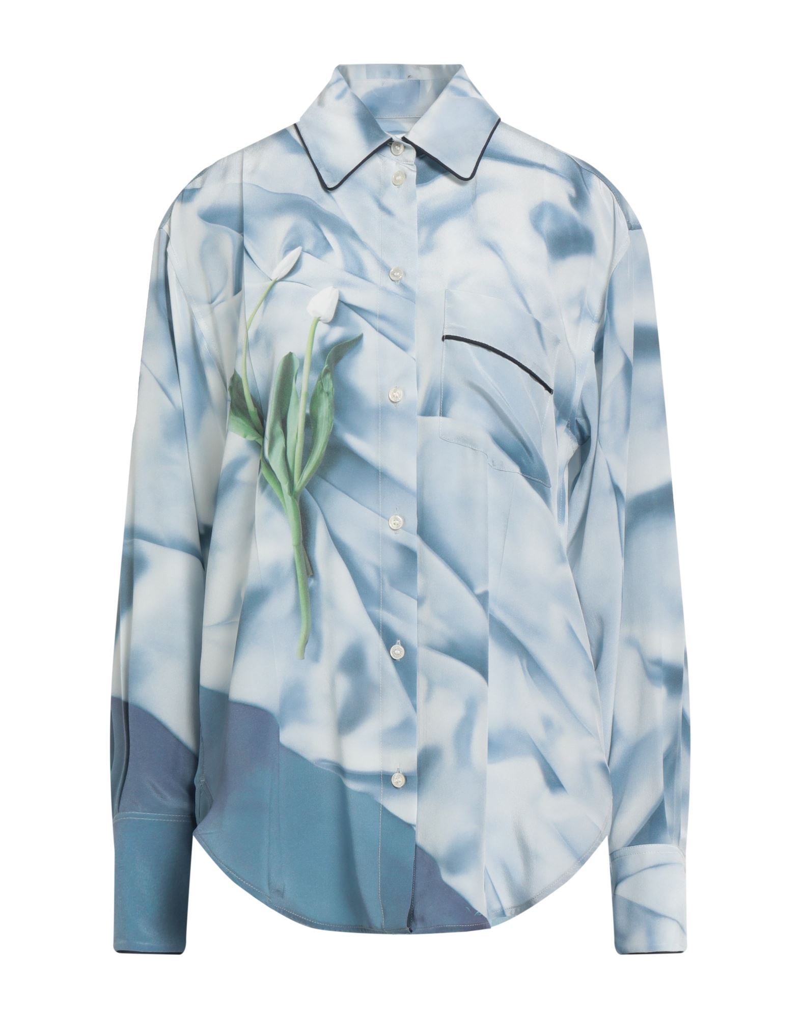 VICTORIA BECKHAM Hemd Damen Hellblau VICTORIA BECKHAM Hemd Damen Hellblau von VICTORIA BECKHAM