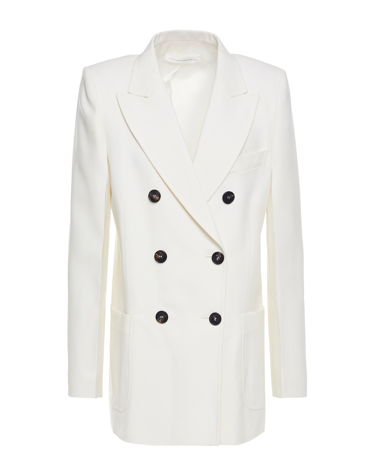 VICTORIA BECKHAM Blazer Damen Weiß von VICTORIA BECKHAM