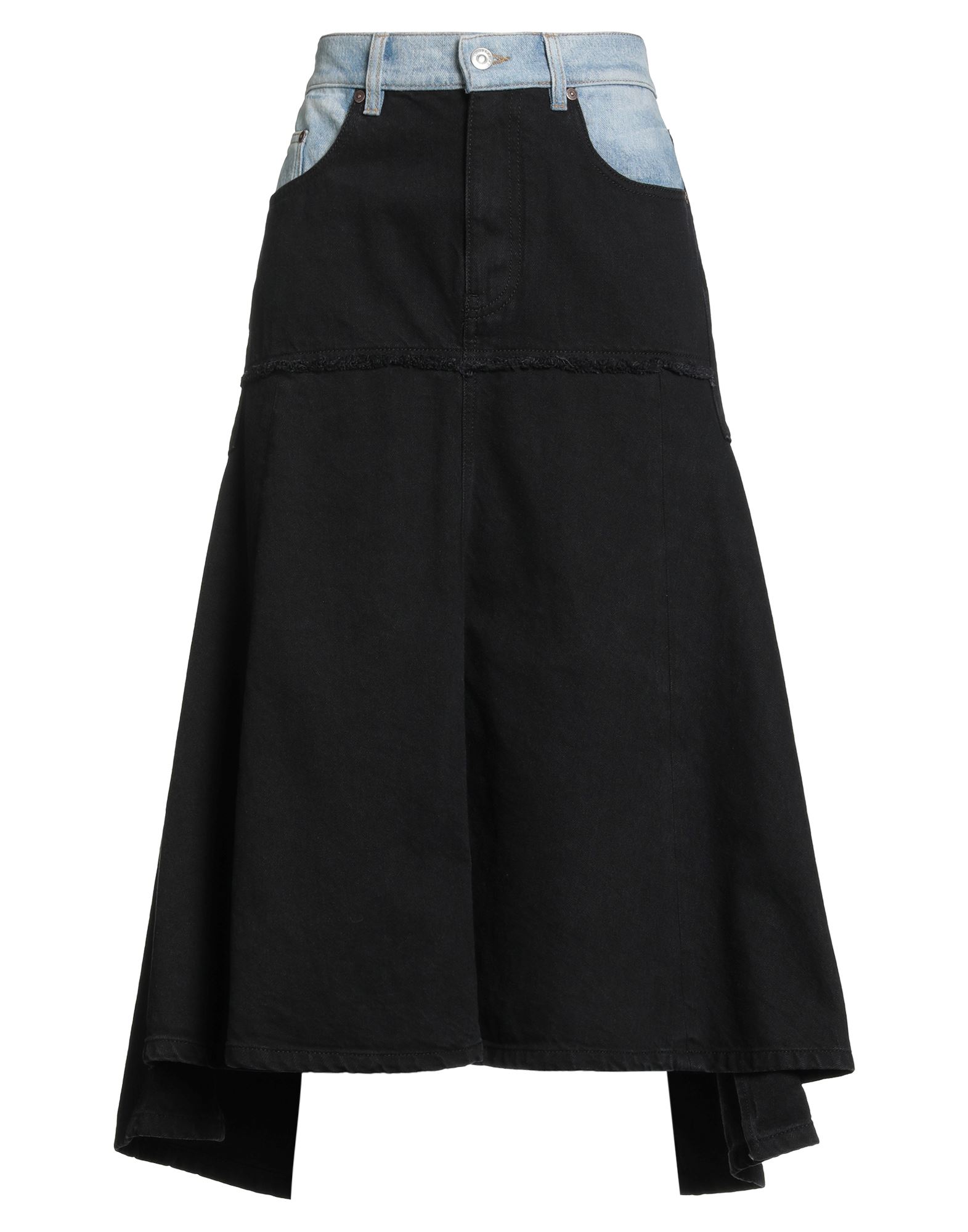 VICTORIA BECKHAM Jeansrock Damen Schwarz von VICTORIA BECKHAM