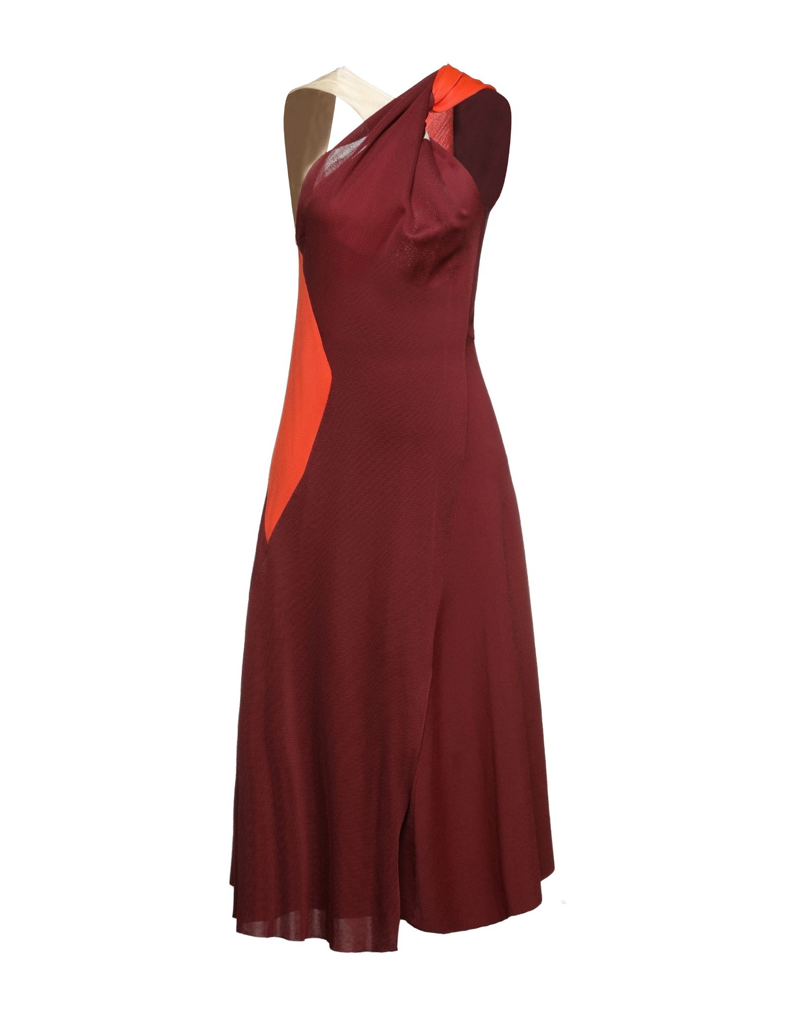 VICTORIA BECKHAM Midi-kleid Damen Bordeaux von VICTORIA BECKHAM