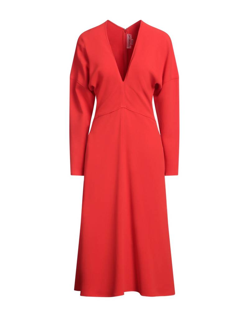 VICTORIA BECKHAM Midi-kleid Damen Rot von VICTORIA BECKHAM