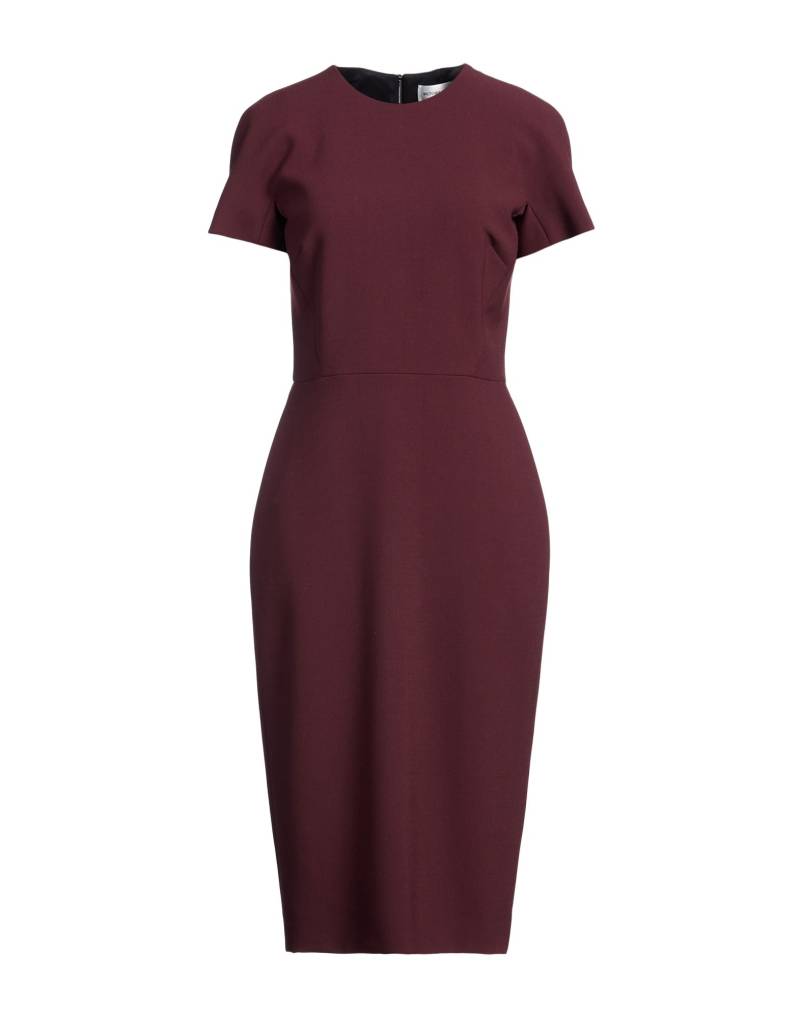 VICTORIA BECKHAM Midi-kleid Damen Schokobraun von VICTORIA BECKHAM