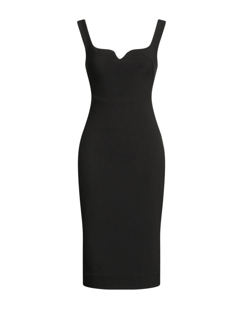 VICTORIA BECKHAM Midi-kleid Damen Schwarz von VICTORIA BECKHAM