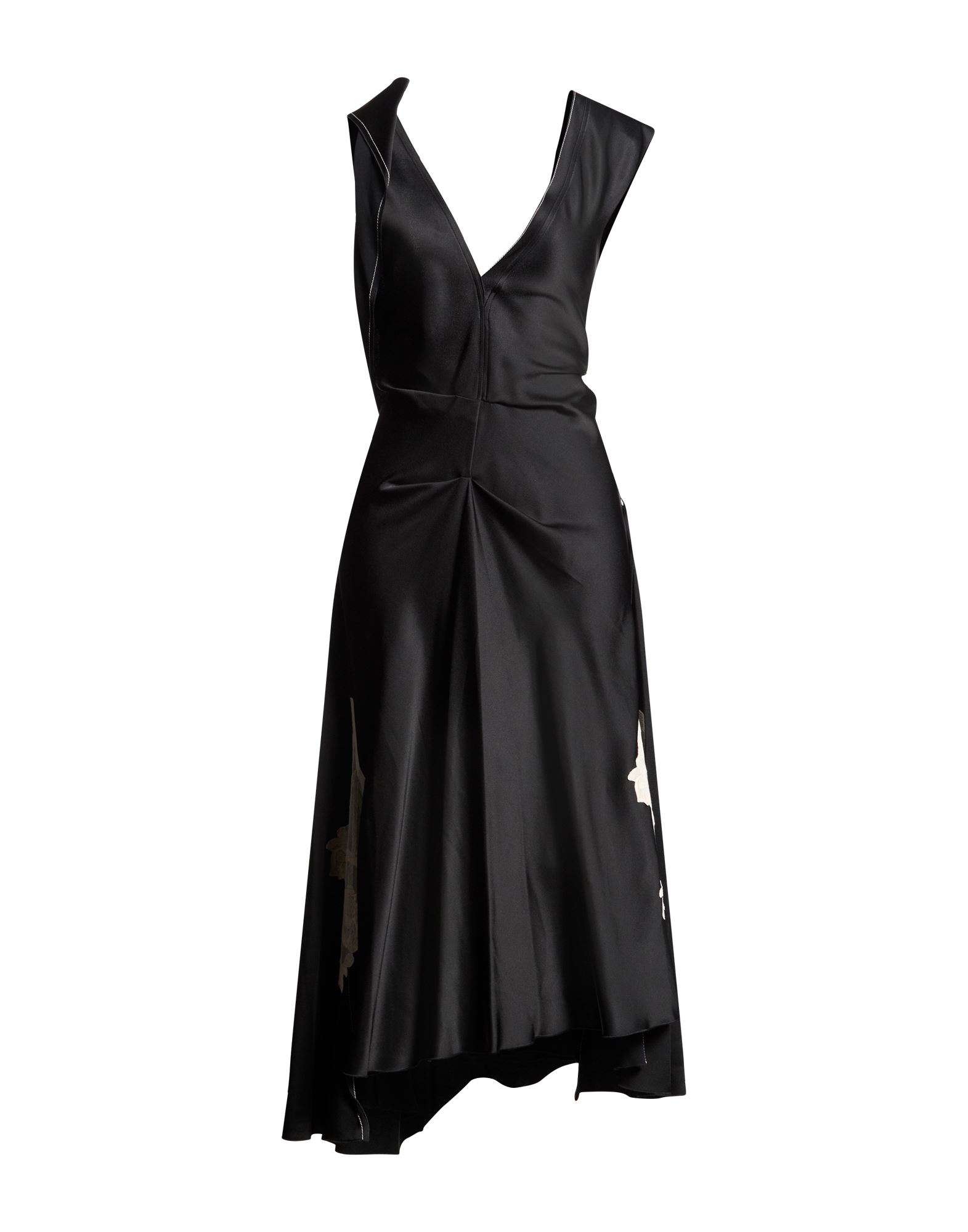 VICTORIA BECKHAM Midi-kleid Damen Schwarz von VICTORIA BECKHAM