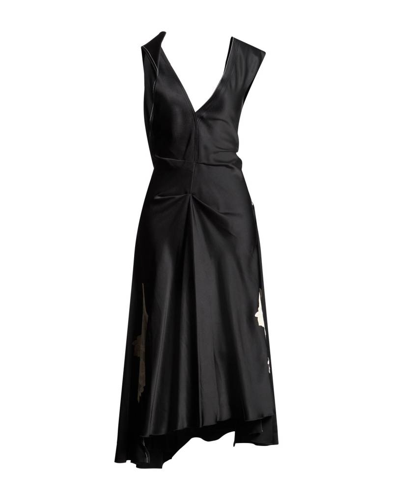 VICTORIA BECKHAM Midi-kleid Damen Schwarz von VICTORIA BECKHAM