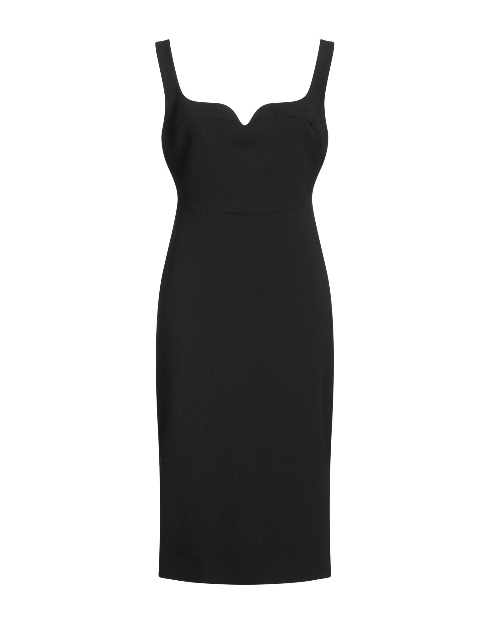 VICTORIA BECKHAM Midi-kleid Damen Schwarz von VICTORIA BECKHAM
