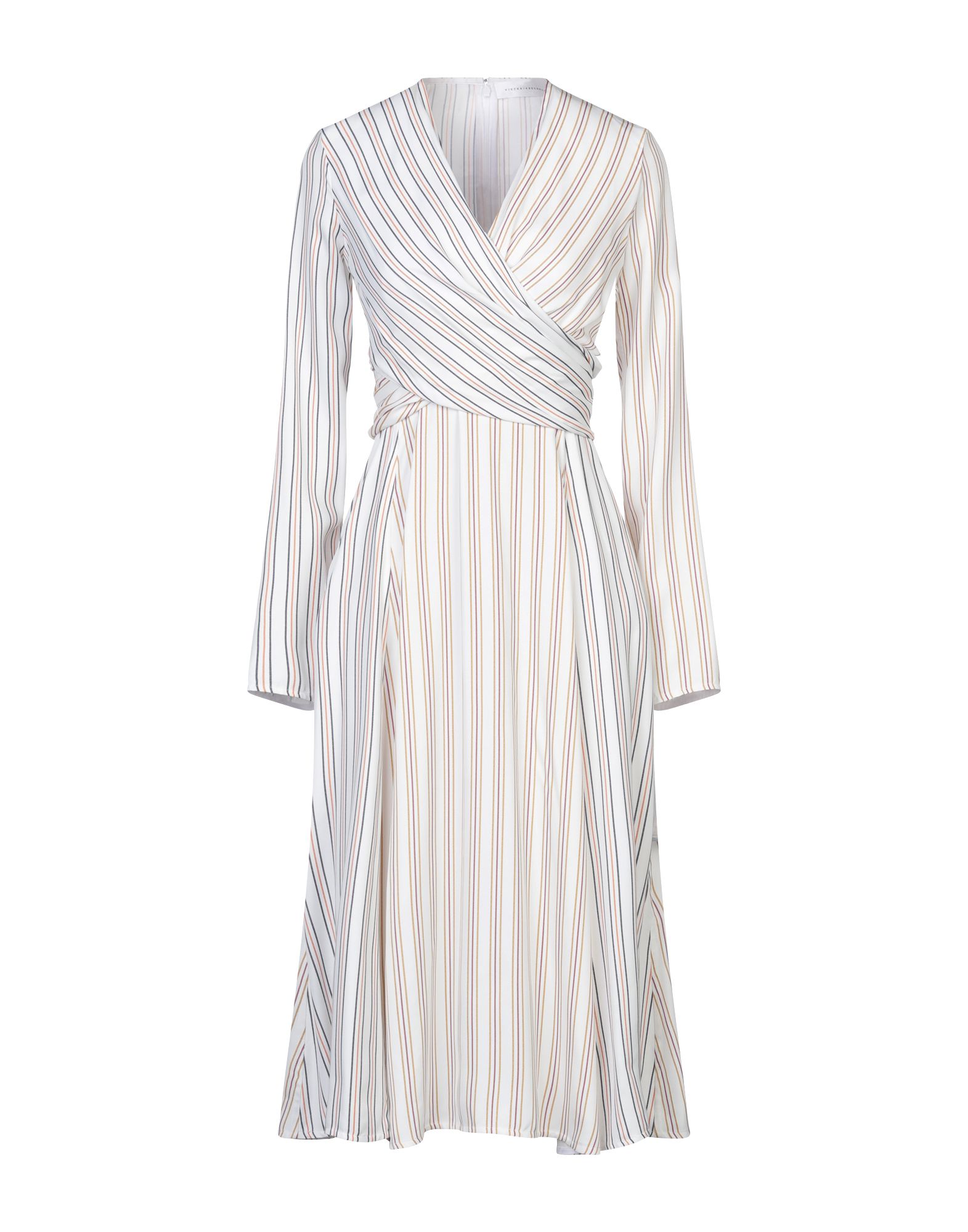 VICTORIA BECKHAM Midi-kleid Damen Weiß von VICTORIA BECKHAM