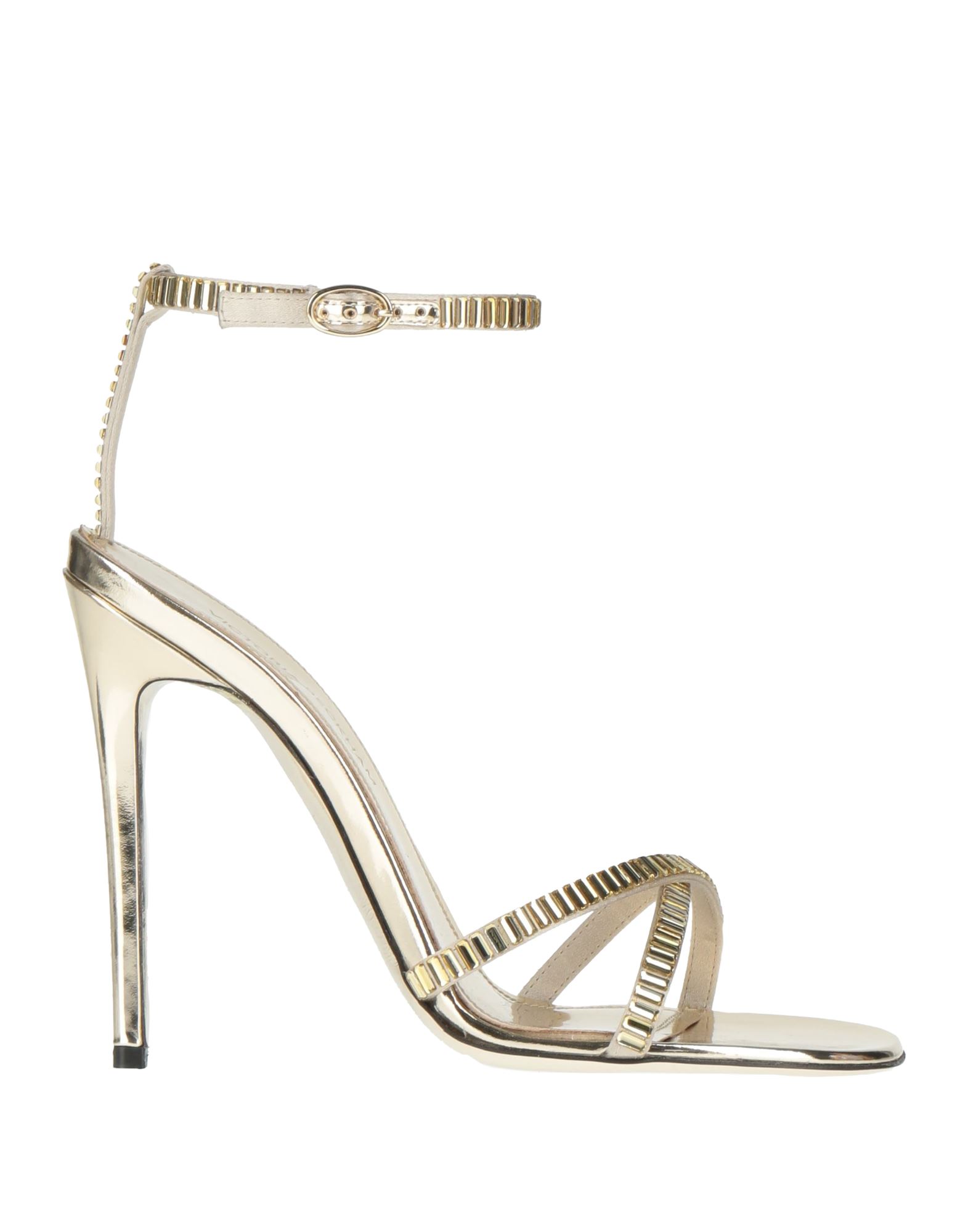 VICTORIA BECKHAM Sandale Damen Platin VICTORIA BECKHAM Sandale Damen Platin von VICTORIA BECKHAM