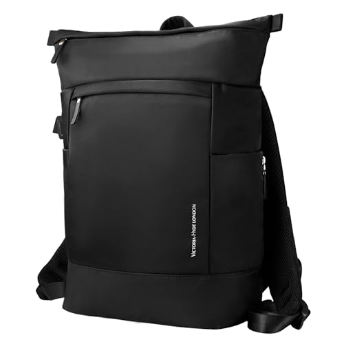 VICTORIA HYDE Nylon Rucksack Damen und Herren Laptop Rucksack Wasserdicht Rucksacktasche Damen Groß Backpack für Schule Reisen Dating Arbeit von VICTORIA HYDE