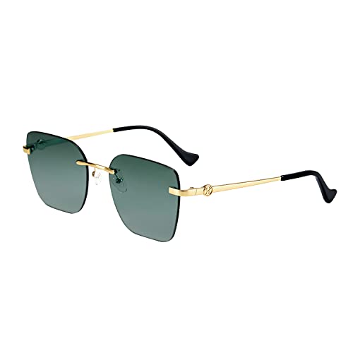 VICTORIA HYDE Sonnenbrille Damen Polarisiert Klassische Retro-Sonnenbrille für Damen (Graugrün) von VICTORIA HYDE