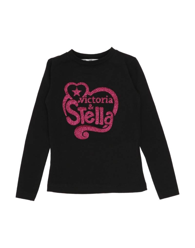 VICTORIA & STELLA T-shirts Kinder Schwarz von VICTORIA & STELLA