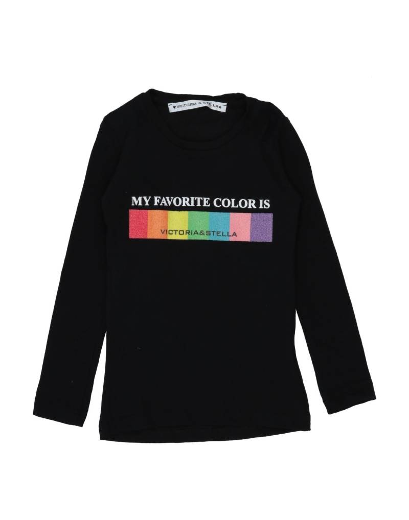 VICTORIA & STELLA T-shirts Kinder Schwarz von VICTORIA & STELLA