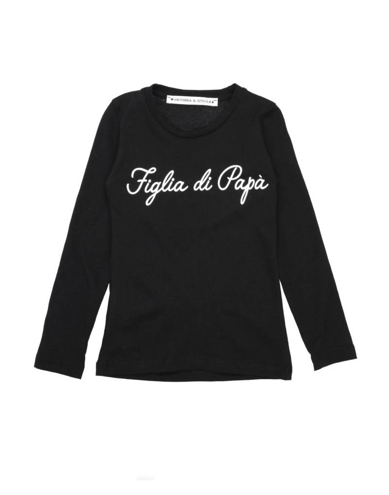 VICTORIA & STELLA T-shirts Kinder Schwarz von VICTORIA & STELLA