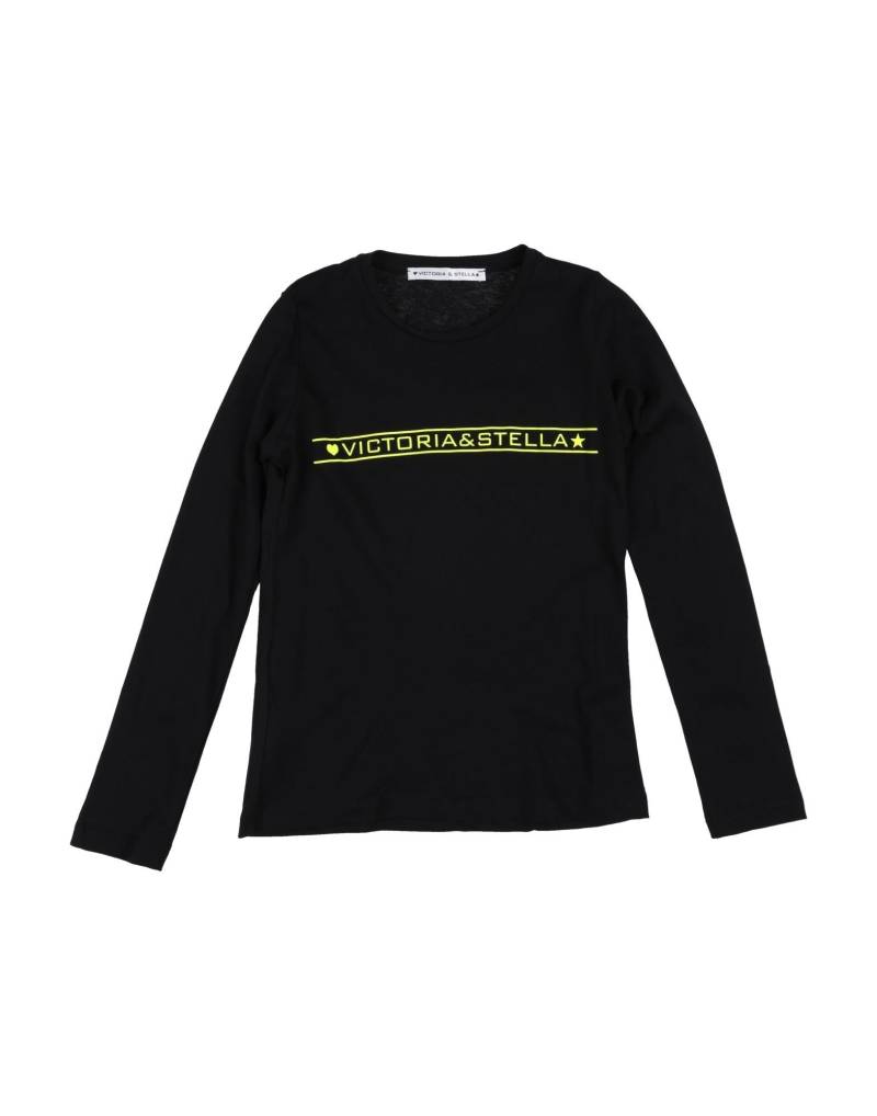 VICTORIA & STELLA T-shirts Kinder Schwarz von VICTORIA & STELLA