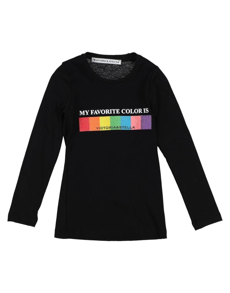 VICTORIA & STELLA T-shirts Kinder Schwarz von VICTORIA & STELLA