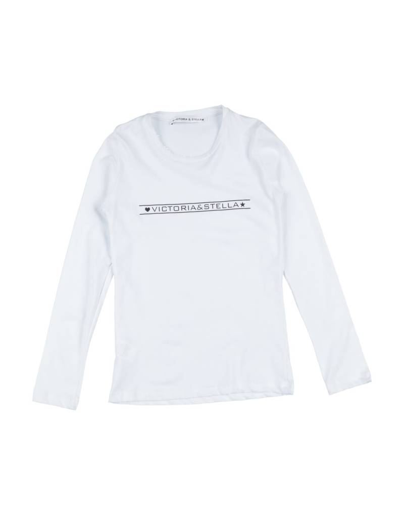 VICTORIA & STELLA T-shirts Kinder Weiß von VICTORIA & STELLA