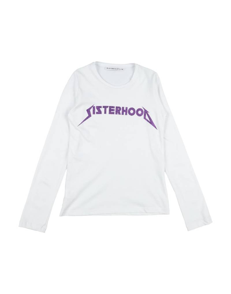 VICTORIA & STELLA T-shirts Kinder Weiß von VICTORIA & STELLA