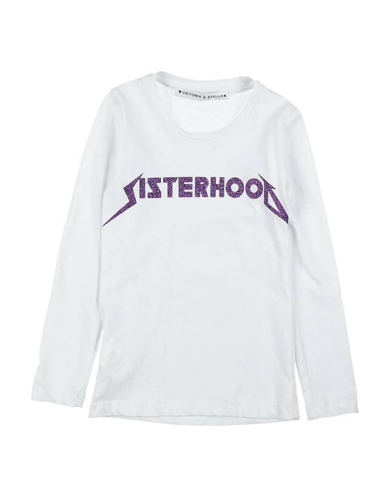 VICTORIA & STELLA T-shirts Kinder Weiß von VICTORIA & STELLA