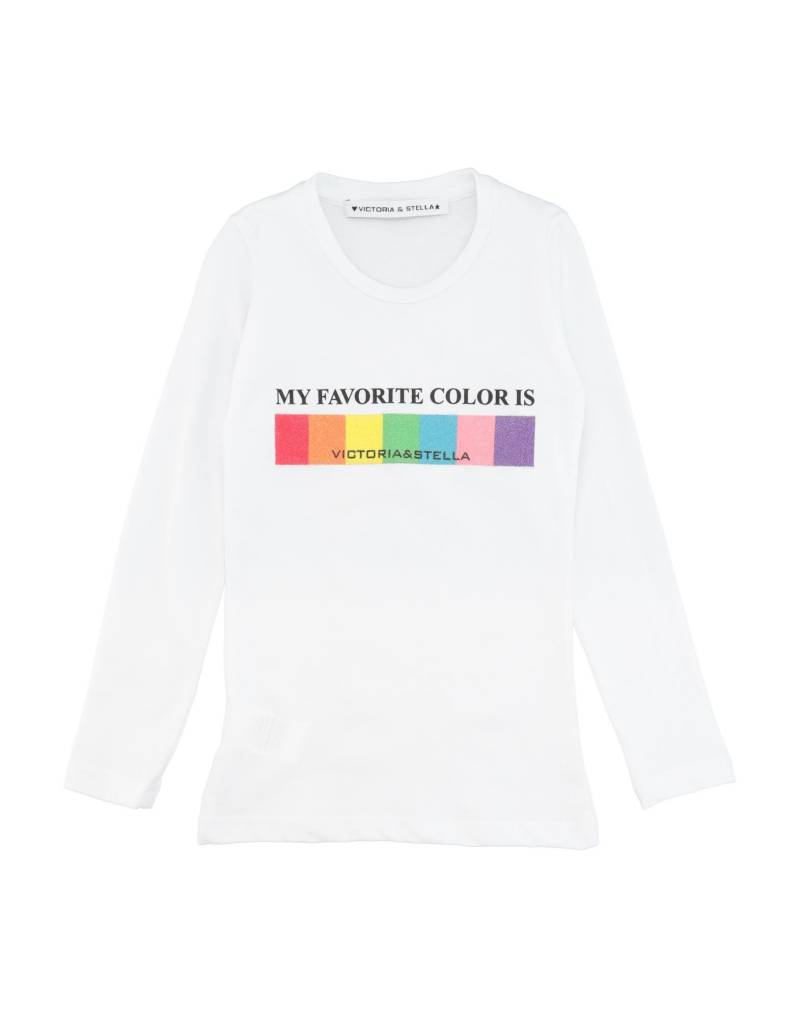 VICTORIA & STELLA T-shirts Kinder Weiß von VICTORIA & STELLA