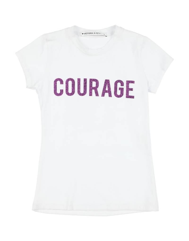 VICTORIA & STELLA T-shirts Kinder Weiß von VICTORIA & STELLA