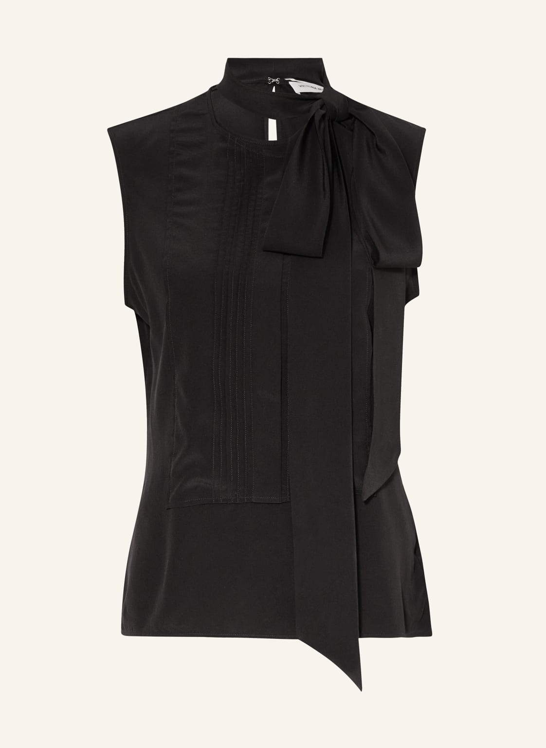 Victoriabeckham Blusentop Aus Seide schwarz von VICTORIABECKHAM