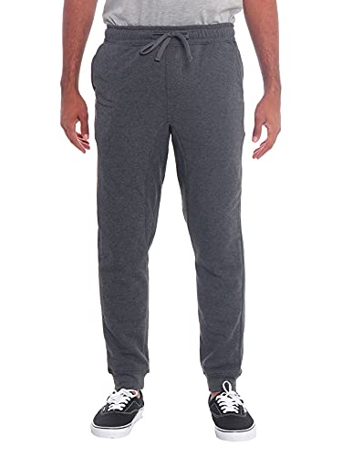 Victorious Herren Basic Fleece Jogger Sweatpants, anthrazit, Groß von VICTORIOUS