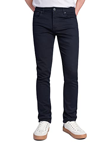 Victorious Herren Skinny Fit Color Stretch Jeans - Blau - 38W / 30L von VICTORIOUS