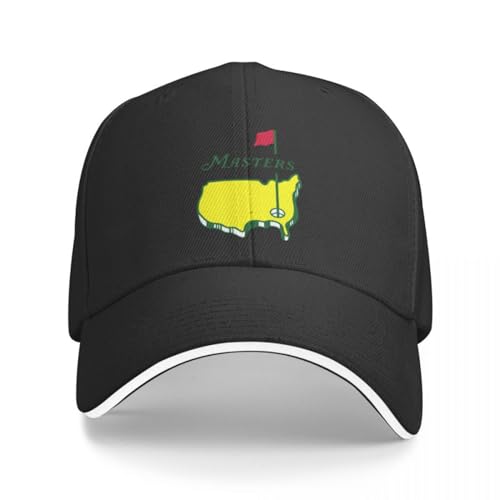 VIDOJI Baseballkappe Mode Unisex Hip Hop Custom Casual Masters Turnier Augusta National Golf Men_s Short The Masters Classic Outdoor Augusta national au Baseball Cap von VIDOJI