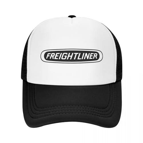 VIDOJI Baseballkappe benutzerdefinierte Freightliner Baseballkappe Männer Frauen verstellbare Trucker-Mütze Sport perfektes von VIDOJI