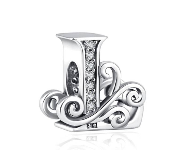 Buchstaben L - Familie Freunde Kinder Oma Opa Partner Beziehung Frau Mann Anhänger Schlüsselanhänger Schmuck Kette Ring von VIERENGEL