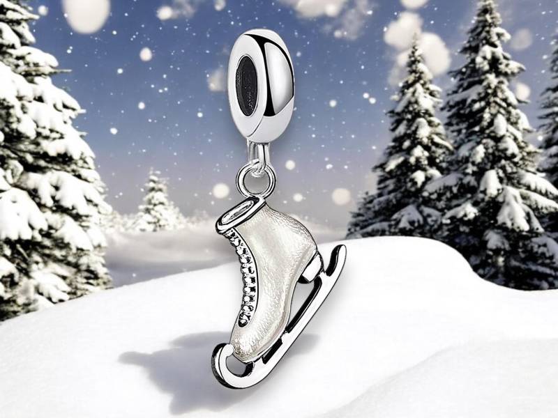 Charm 925 Sterling Silber Schlittschuhe Eislaufen Ballerina Eisbahn Disko Musik Eistanz Schuhe Anhänger Schlüsselanhänger Schmuck Charm 925 Sterling Silber Schlittschuhe Eislaufen Ballerina Eisbahn Disko Musik Eistanz Schuhe Anhänger Schlüsselanhänger Schmuck von VIERENGEL