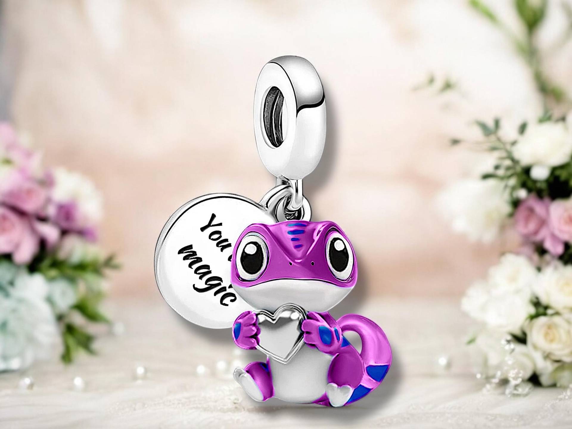 Gecko Tier Geschichte Figur Drache Bartamgame Chamäleon Echse Charm Kette Anhänger Schlüsselanhänger Schmuck Ring Gecko Tier Geschichte Figur Drache Bartamgame Chamäleon Echse Charm Kette Anhänger Schlüsselanhänger Schmuck Ring von VIERENGEL